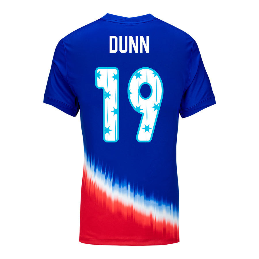 Crystal Dunn 19 USWNT 2024 SheBelieves Cup Away Stadium WOMEN Jersey