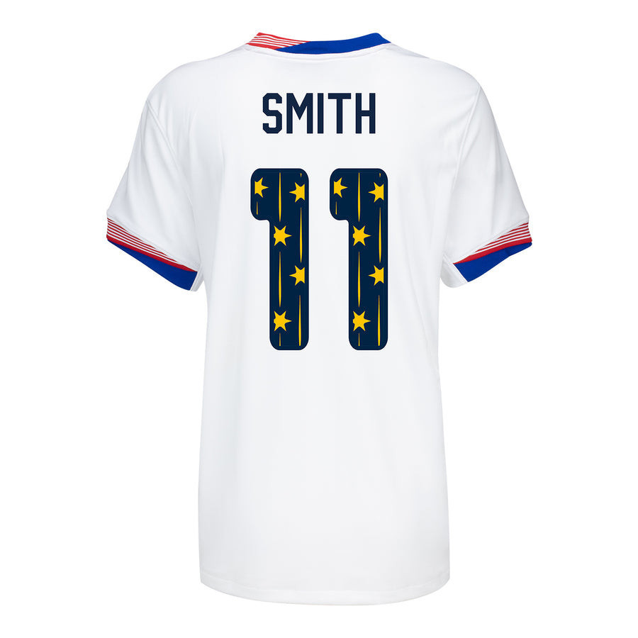Sophia Smith 11 USWNT 2024 SheBelieves Cup Home WOMEN Jersey – White