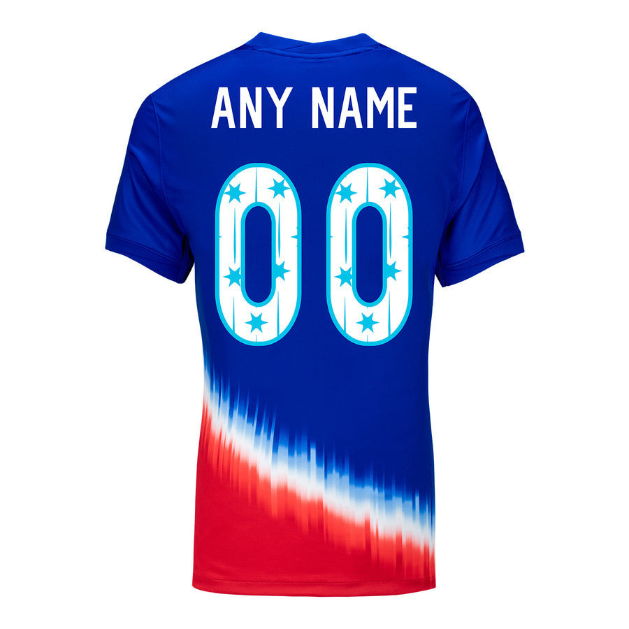 USWNT 2024 SheBelieves Cup Personalized Away Stadium WOMEN Jersey
