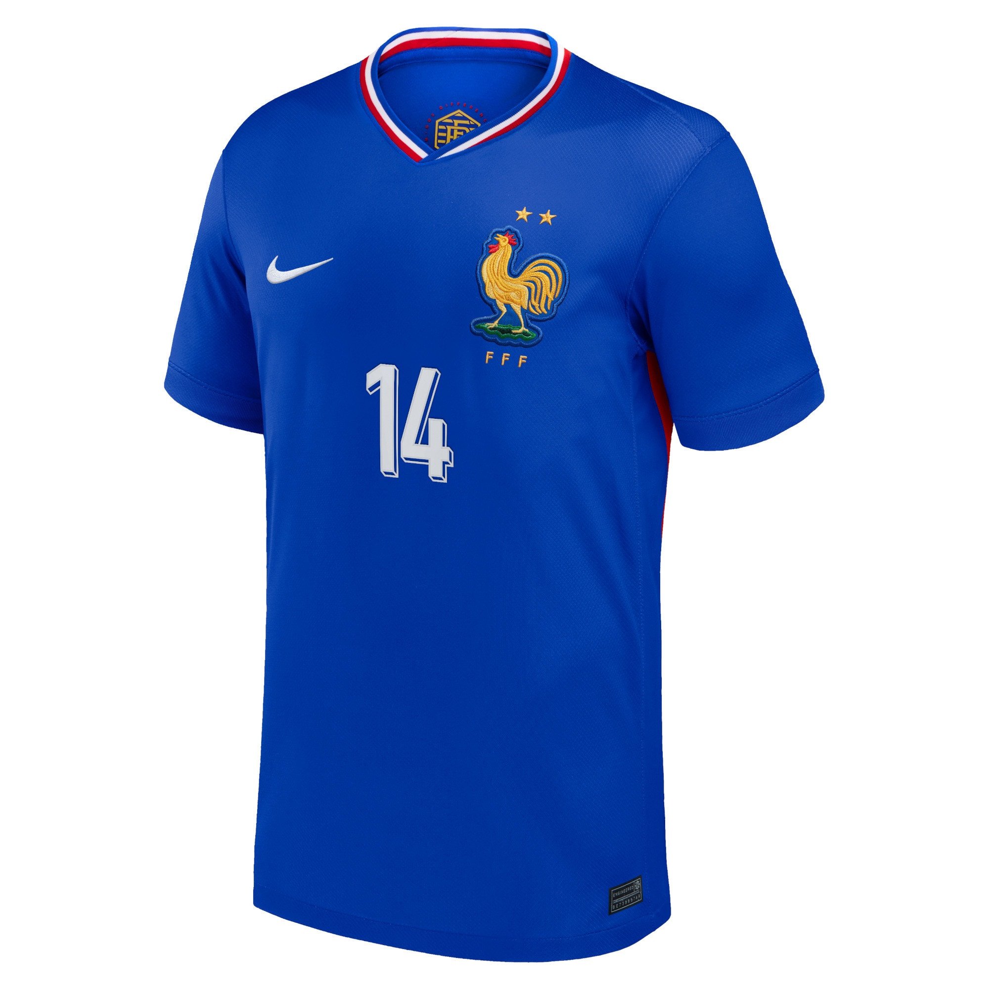 Adrien Rabiot 14 France 2024/25 Men Match Home Jersey – Blue