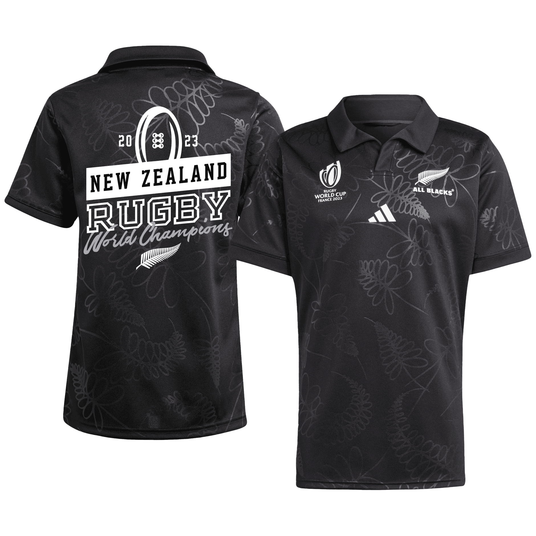 New Zealand Rb World Cup 2023 Champion All Blacks Home Jersey – Men Black