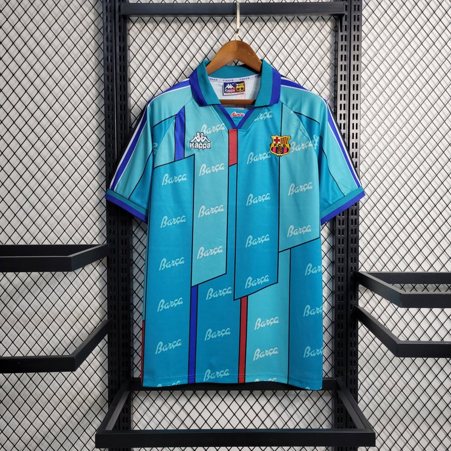 Barcelona 1996-1997 Away Retro Jersey – Men