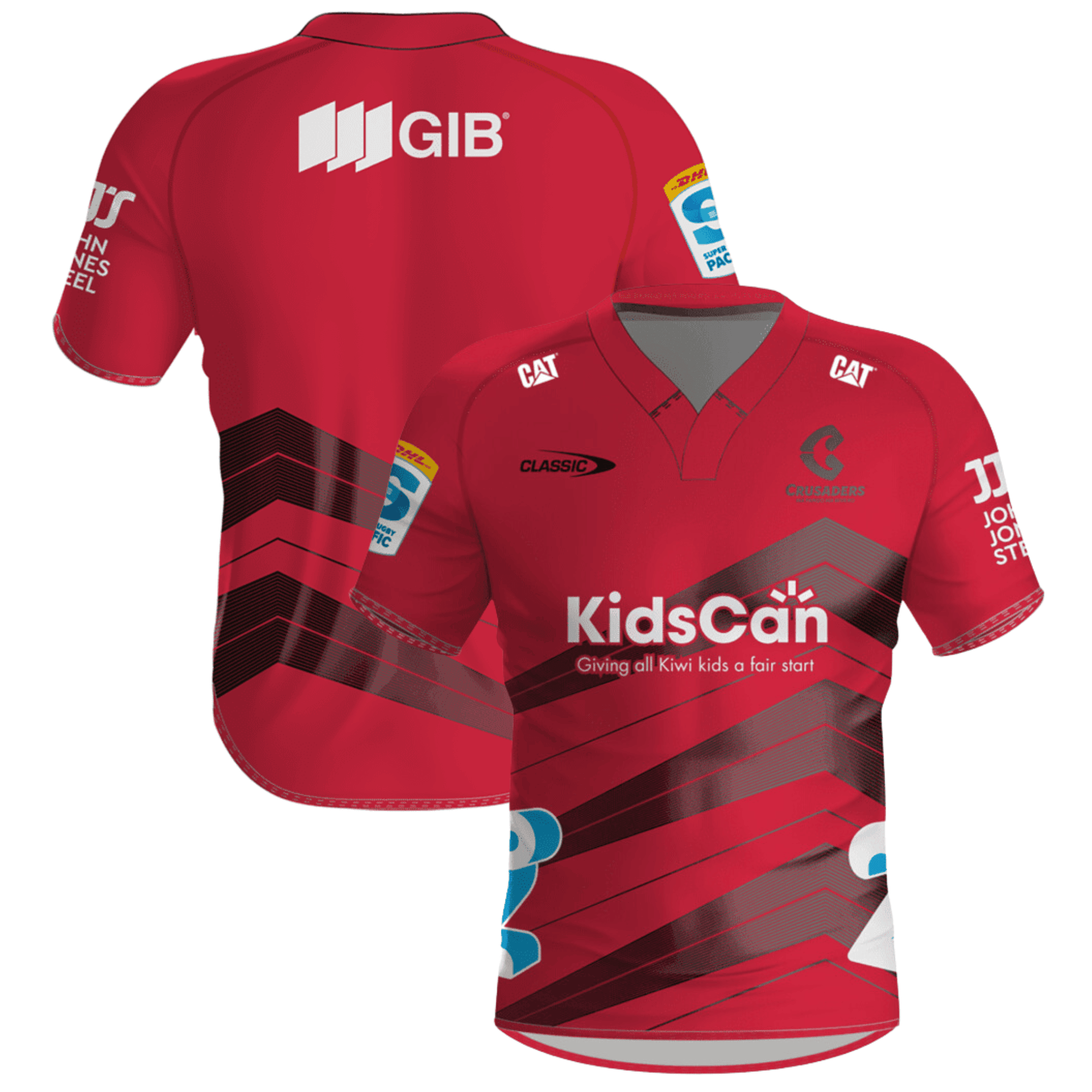 Crusaders Super Rugby 2024 Home Men Jersey – Red