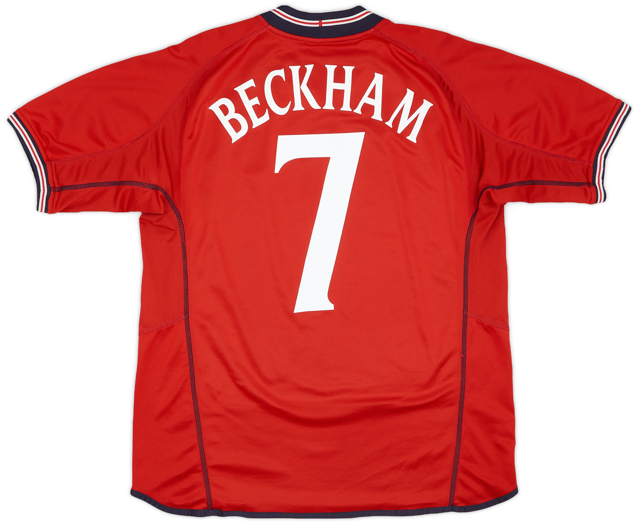 David Beckham 7 England 2002-2004 Away Retro Jersey – Men