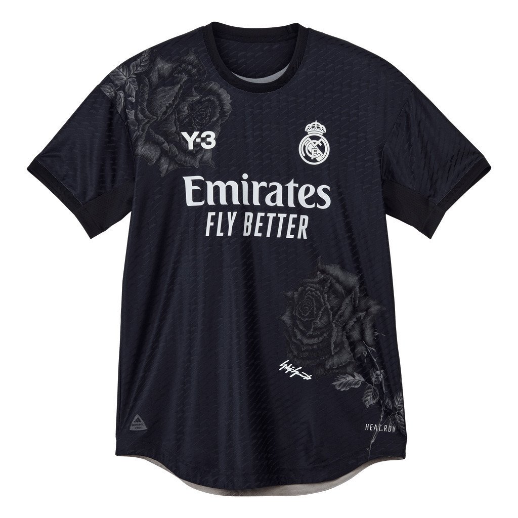 Real Madrid X Y-3 23/24 Fourth Men Jersey – Limited Collection, Black