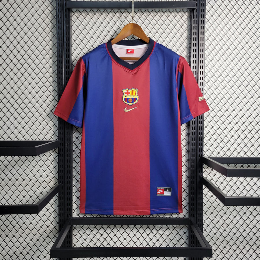 Barcelona 1998-1999 Home Retro Jersey – Men