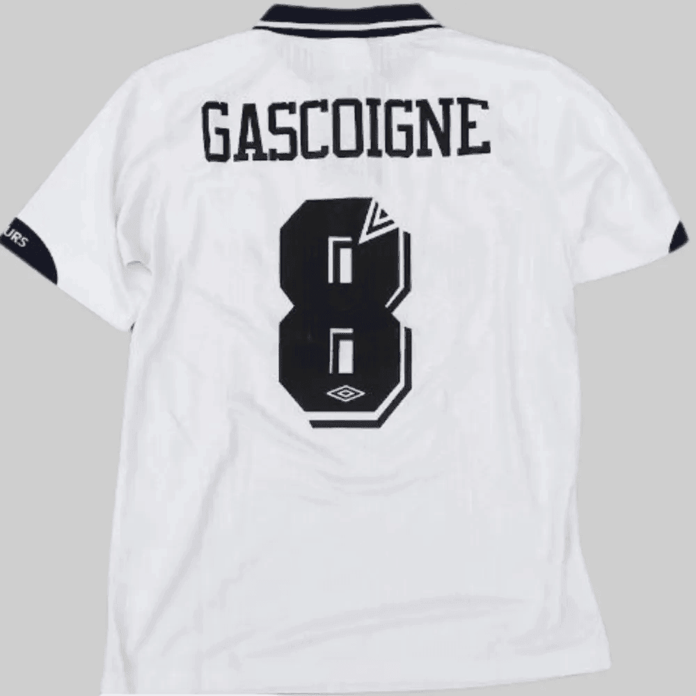 Gascoigne 8 Tottenham 1991-1993 Home Retro Jersey – Men