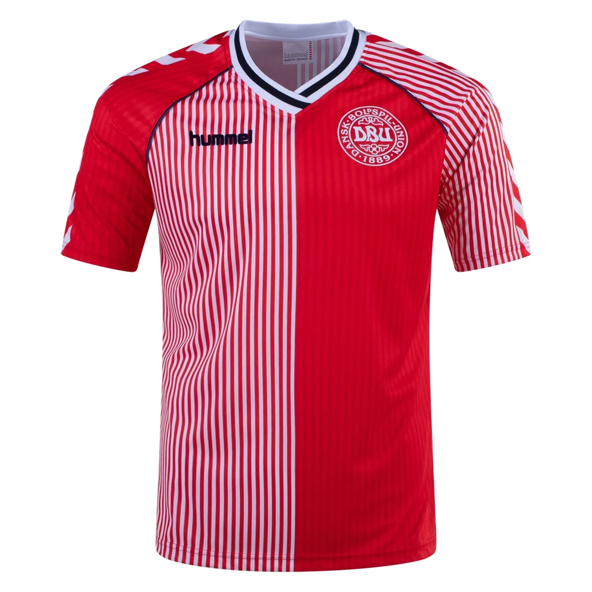 Denmark 1986 Home Men Retro Jersey – Red