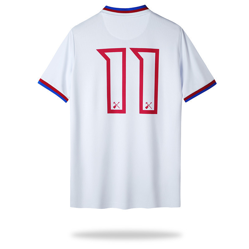 Iron Maiden x West Ham Men Retro Jersey – White