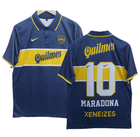 Maradona Boca Juniors 1997-98 Men Jersey – Blue