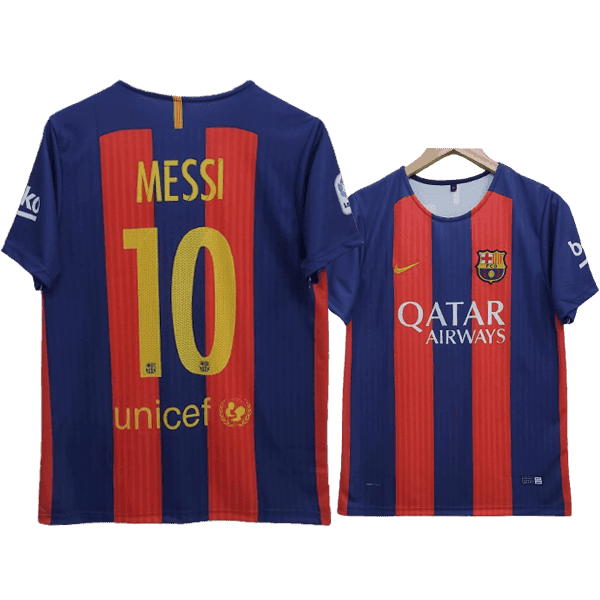 Lionel Messi Barcelona 2016-17 Home Men Jersey – Blue
