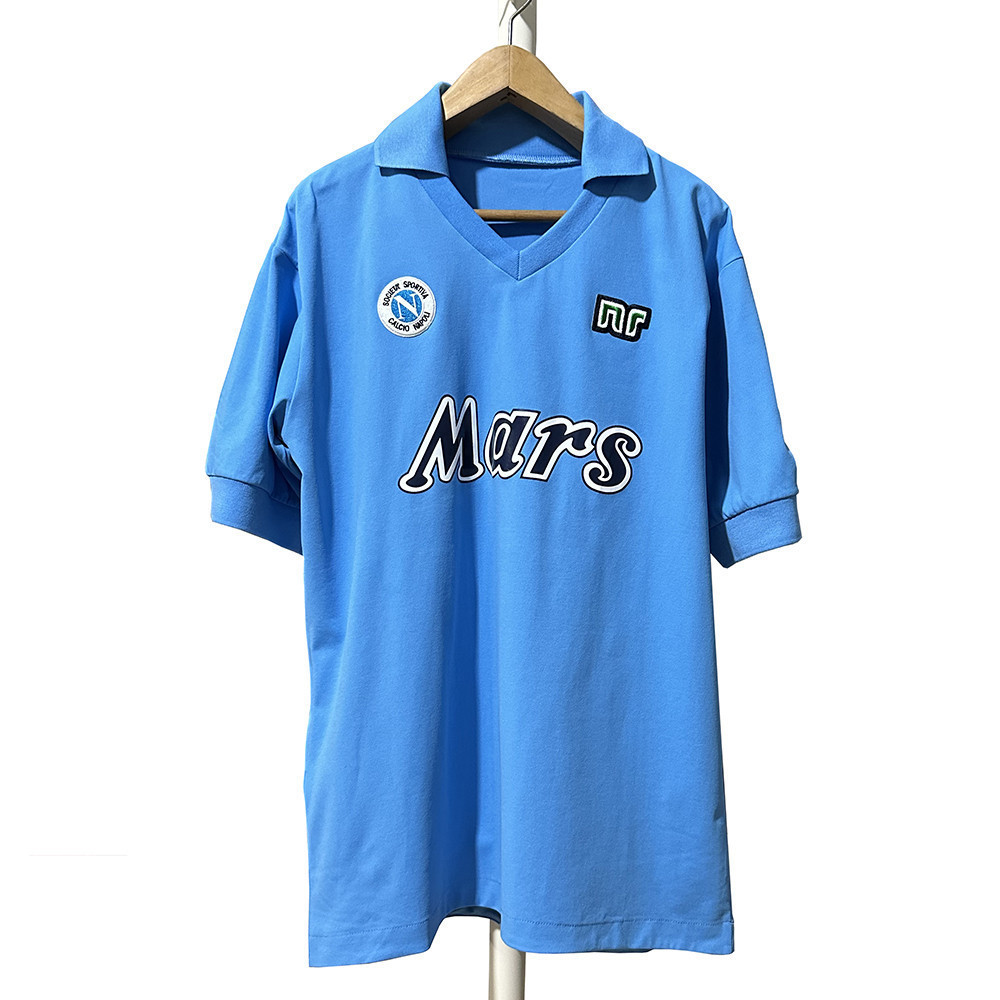 Napoli 1988-89 Home Men Retro Jersey – Blue