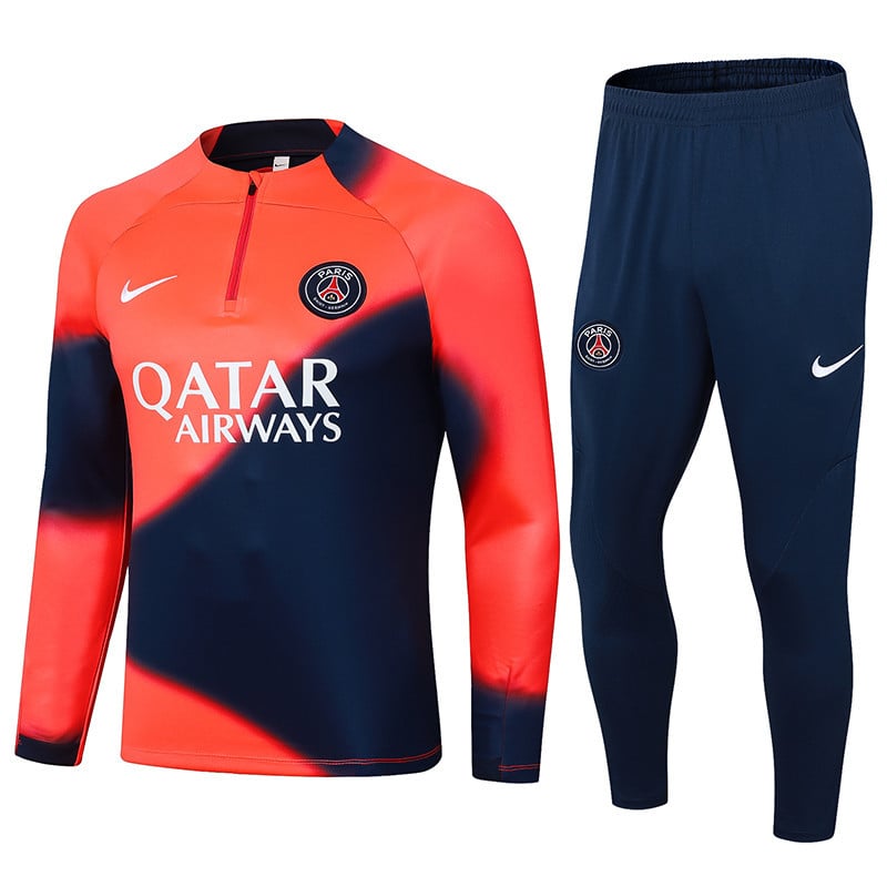 Paris Saint Germain Training Top Set 23/24 – Mixed Orange/Navy