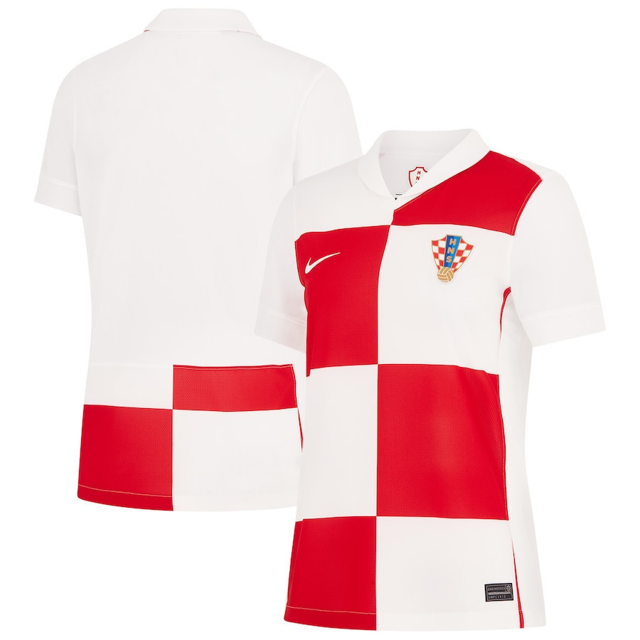 Croatia National Team 2024 Home WOMEN Jersey – White