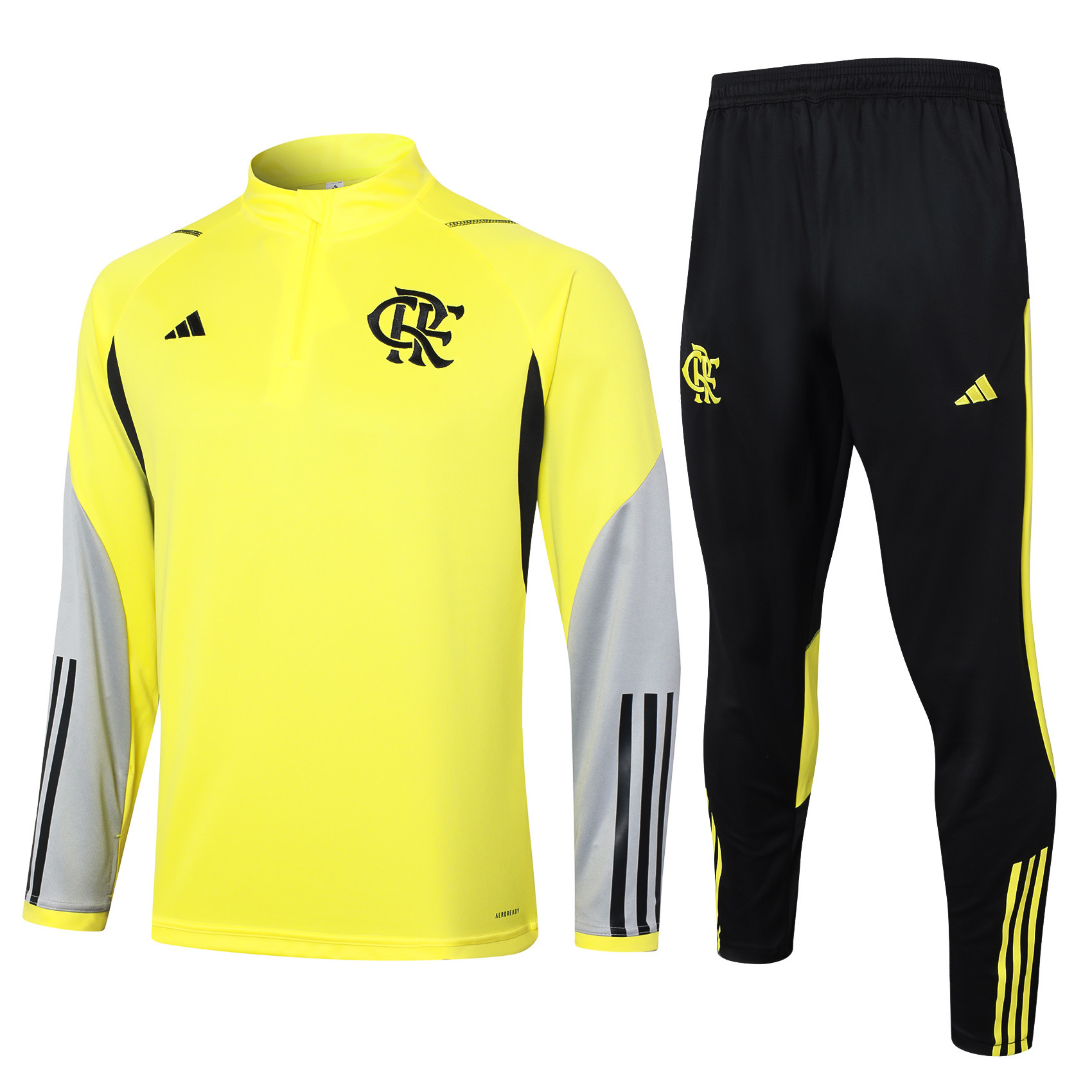 Flamengo Training Top Set 24/25 – Yellow/Black