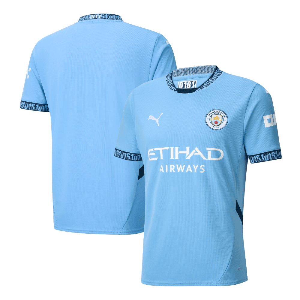 Manchester City 2024/25 Home Men Jersey – Light Blue