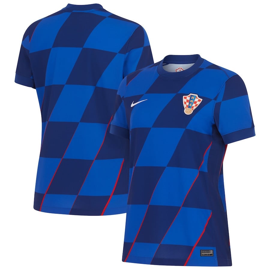 Croatia National Team 2024 Away WOMEN Jersey – Blue