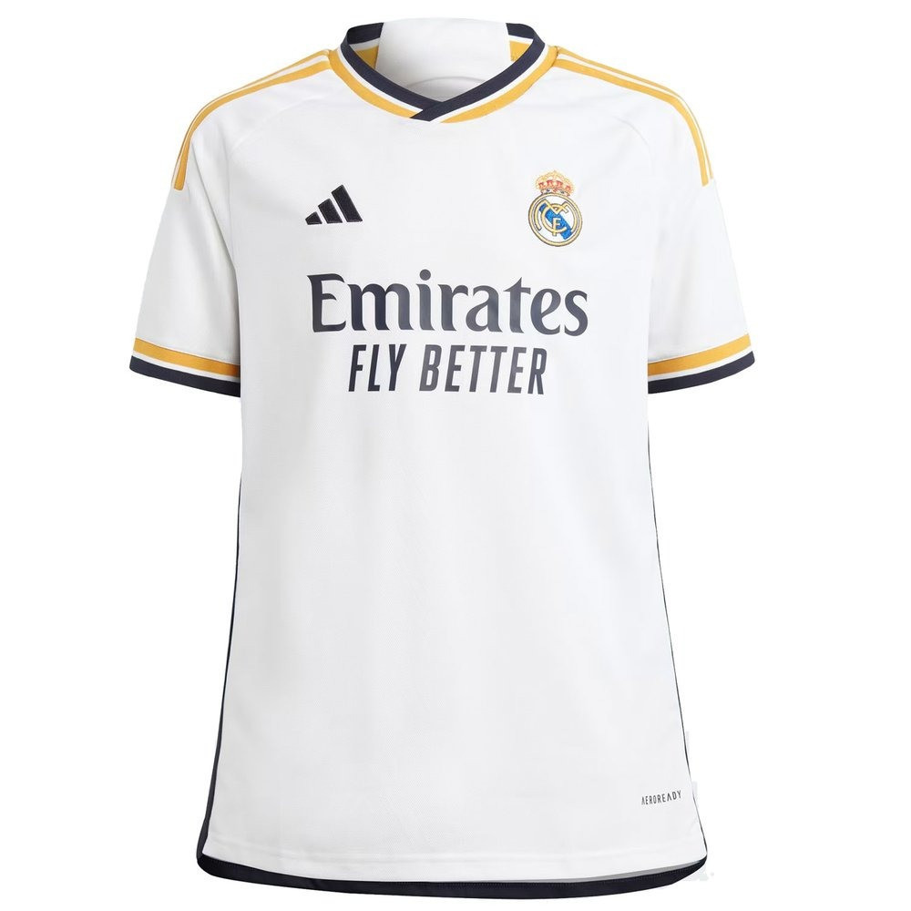Vinicius Junior 7 Signed Real Madrid 2023/24 YOUTH Home Jersey Autographed – White