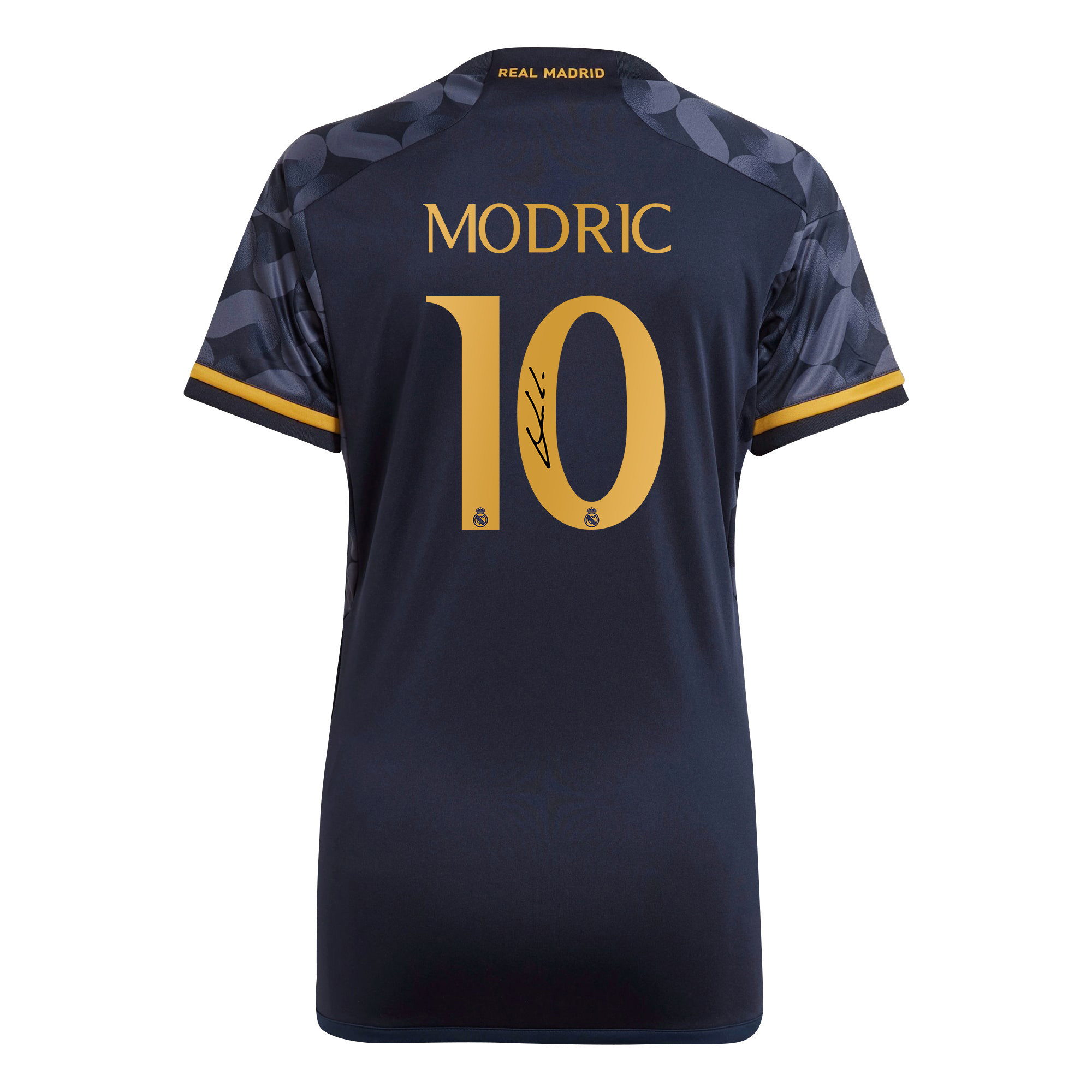 Luka Modric 10 Signed Real Madrid 2023/24 Away Jersey Autographed – Women