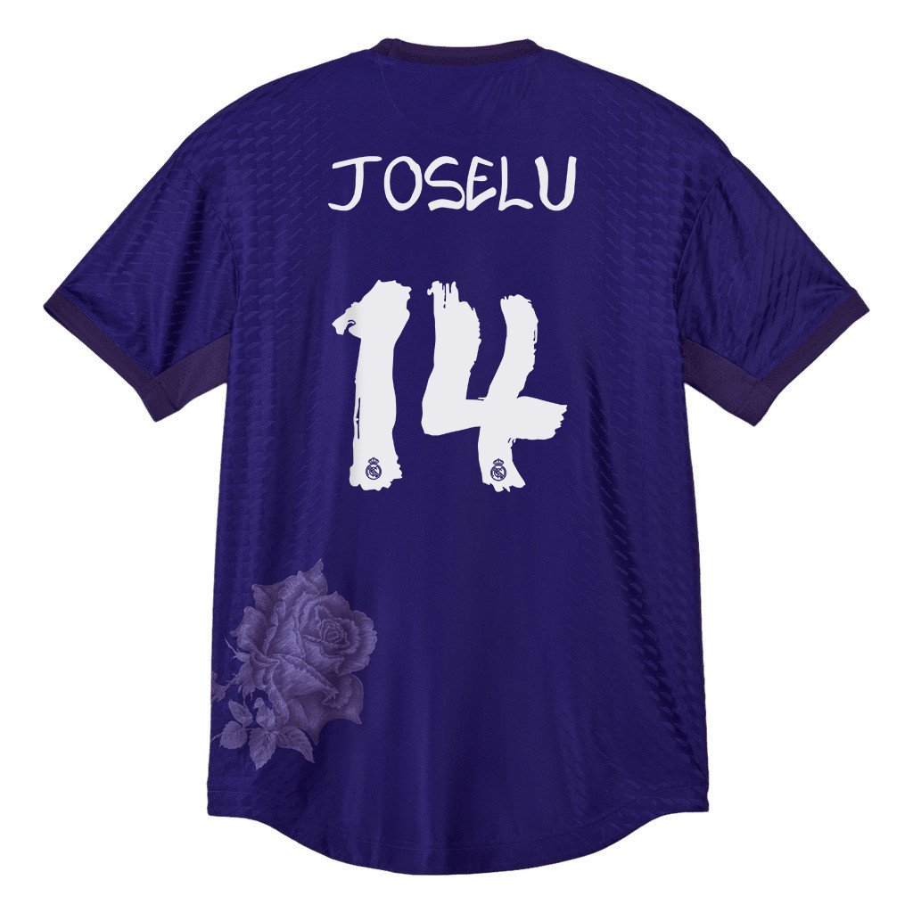 Joselu Mato 14 Real Madrid X Y-3 23/24 Hand-painted Fonts Fourth Jersey – Limited Collection