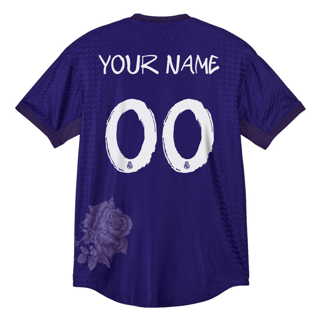 Real Madrid X Y-3 23/24 Hand-painted Fonts Fourth Jersey Customized – Limited Collection