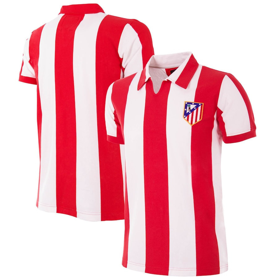 Atltico de Madrid 1970/71 Home Jersey – Men, White