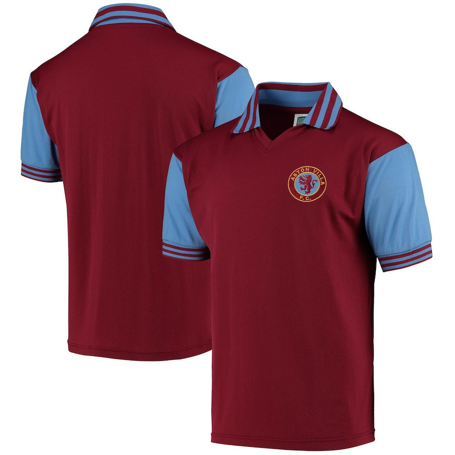 Aston Villa 1980 Home Jersey – Men, Red