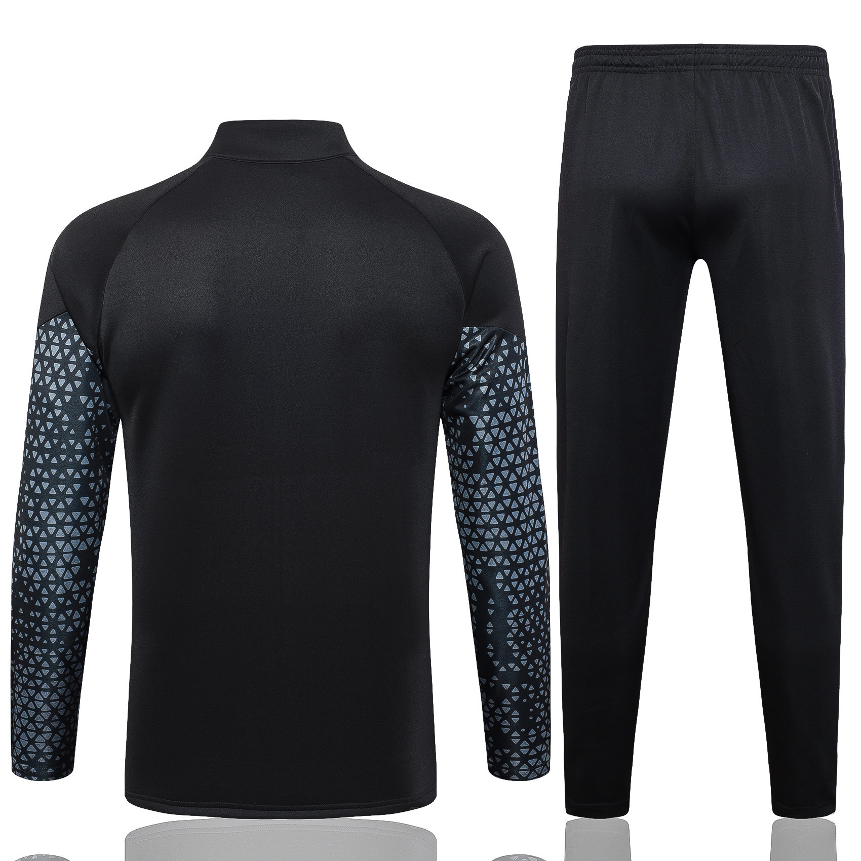 Borussia Dortmund Football Tracksuit/ Anthem Jacket 23/24 – Black/Grey