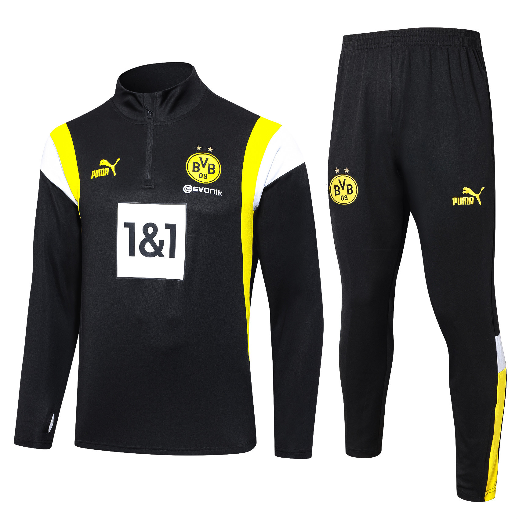 Borussia Dortmund Training Top Set 23/24 – Black/Yellow