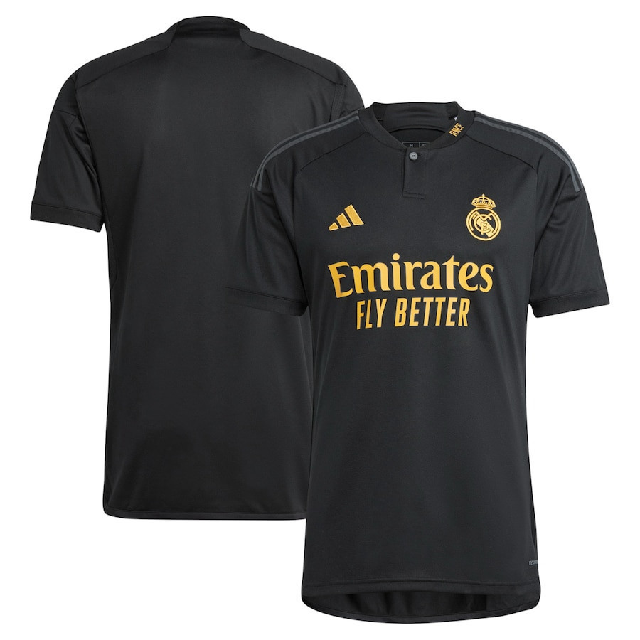 Real Madrid 2023/24 Third Men Jersey – Black