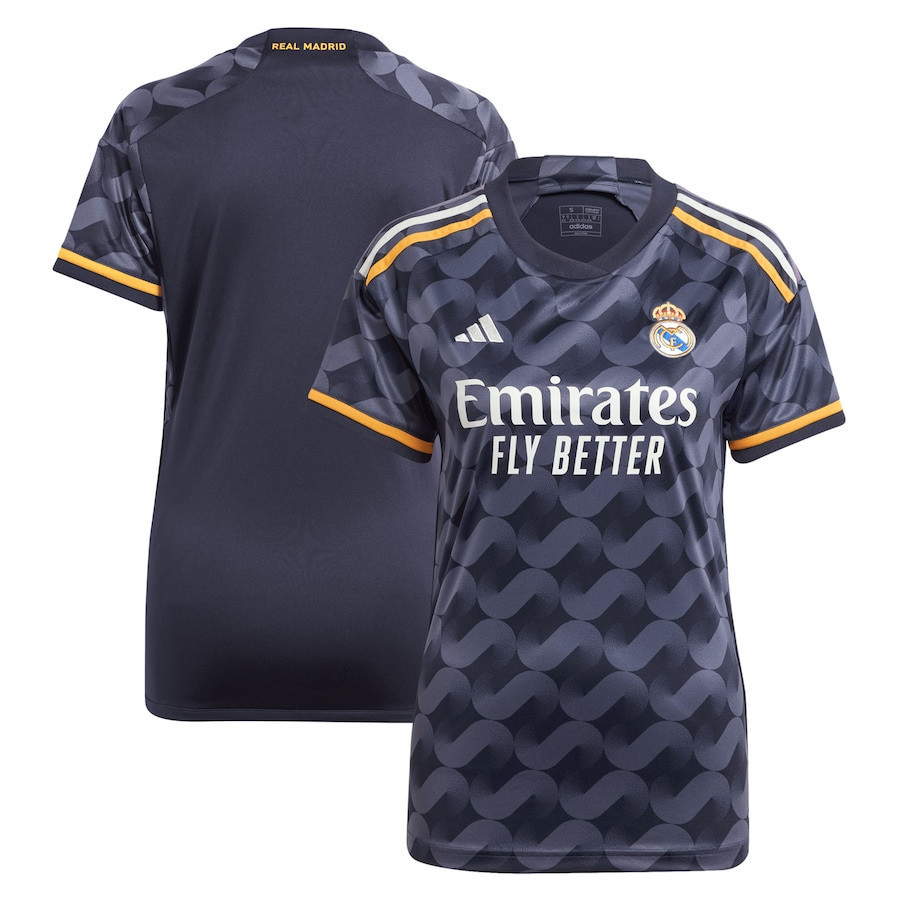Real Madrid 2023-24 Away Women Jersey – Navy Blue