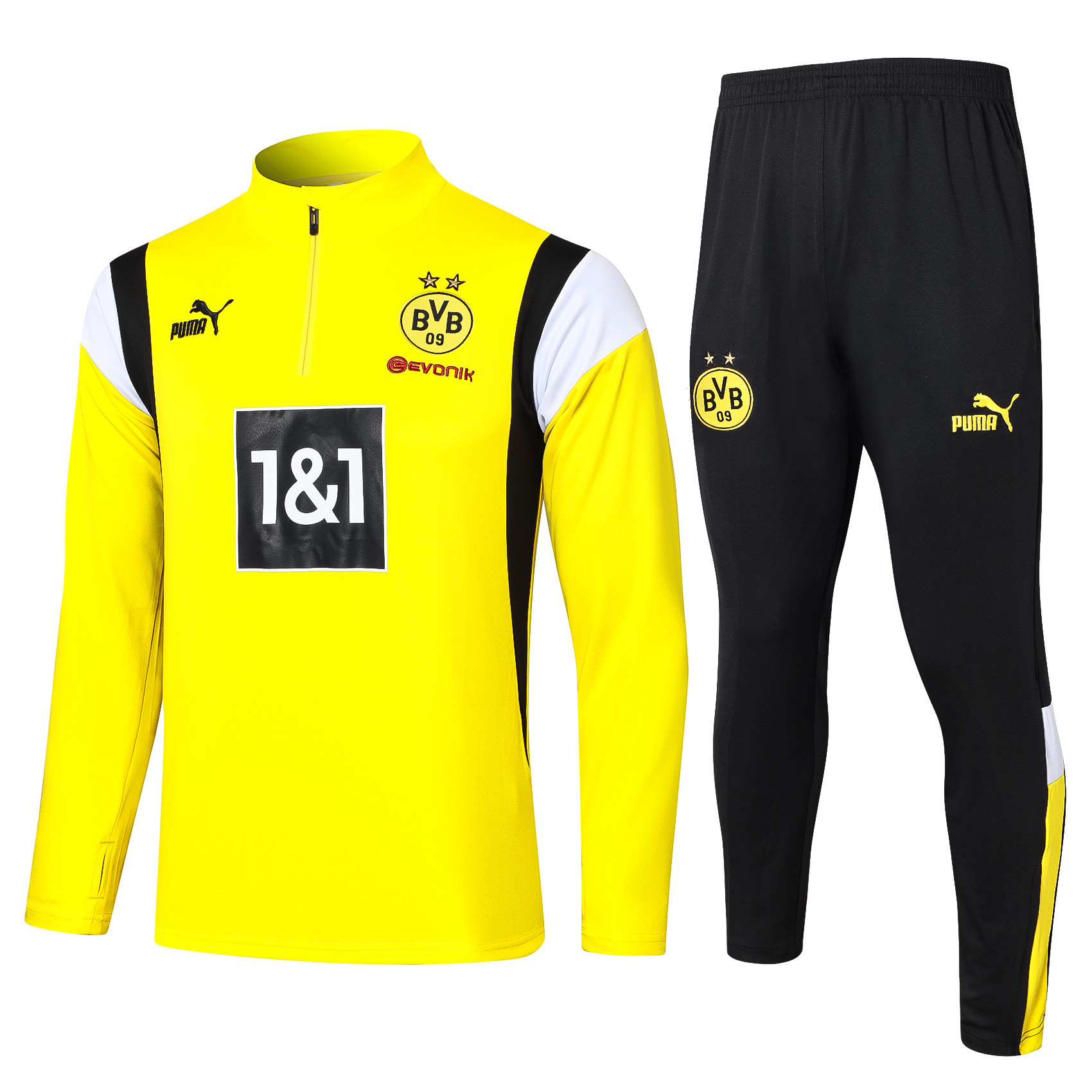 Borussia Dortmund Training Top Set 23/24 – Yellow/Black