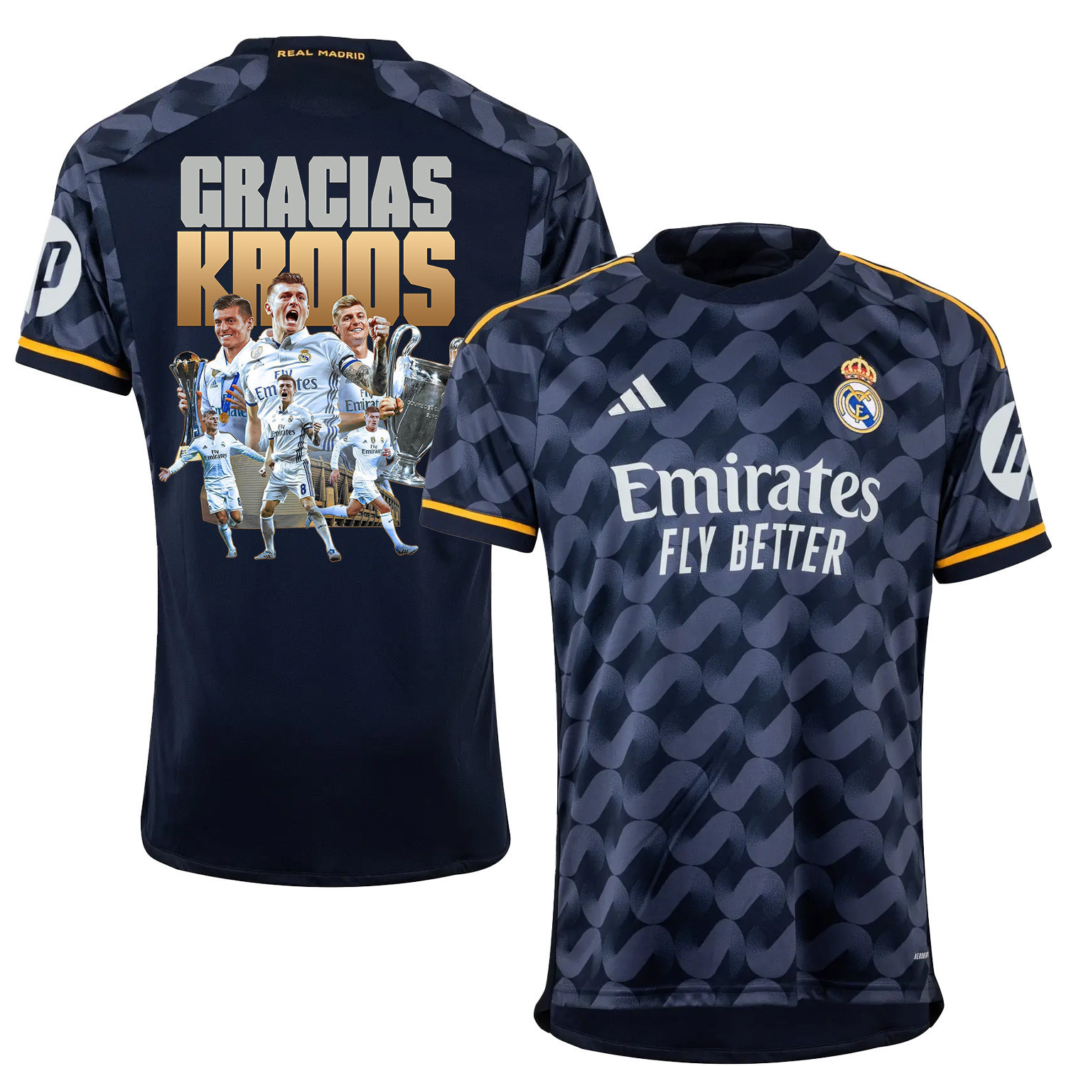 Thank you Toni Kroos 8 Real Madrid 2023/24 Thank you Away Jersey – Men