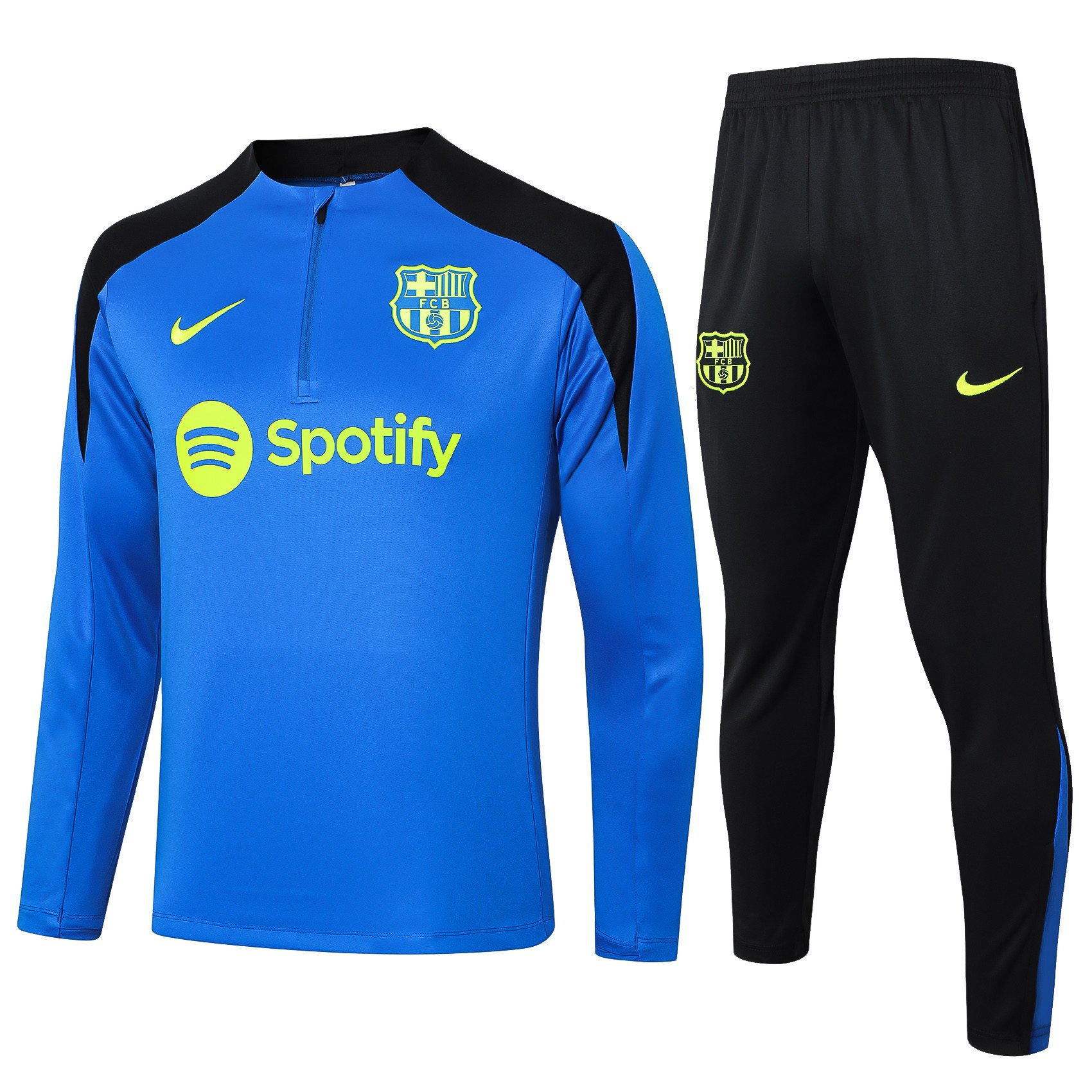 Barcelona National Team 24/25 Training Top Set – Royal/Black