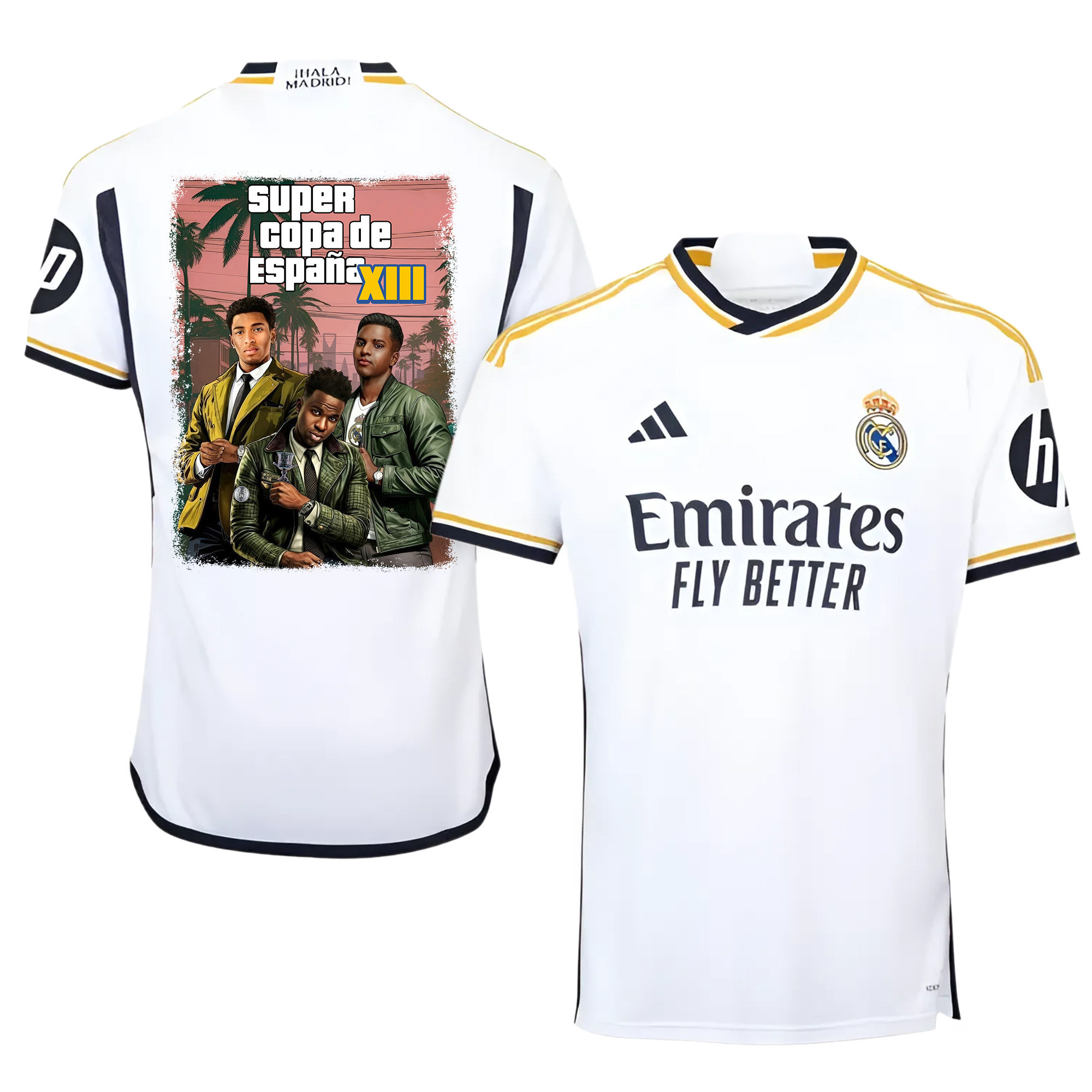 Super Copa De Espana Real Madrid 2023/24 Home Jersey – Men