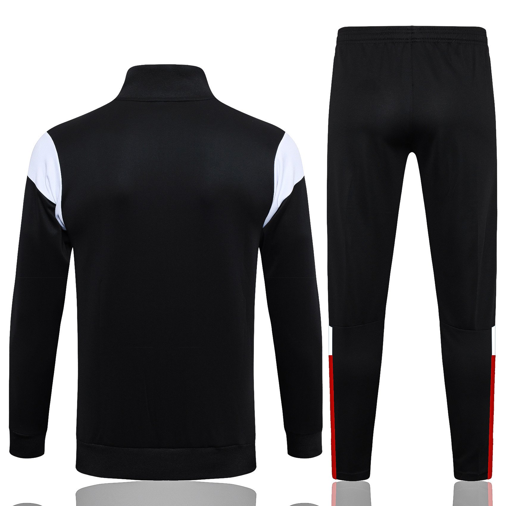 AC Milan Football Tracksuit/ Anthem Jacket 23/24 – Black/Red