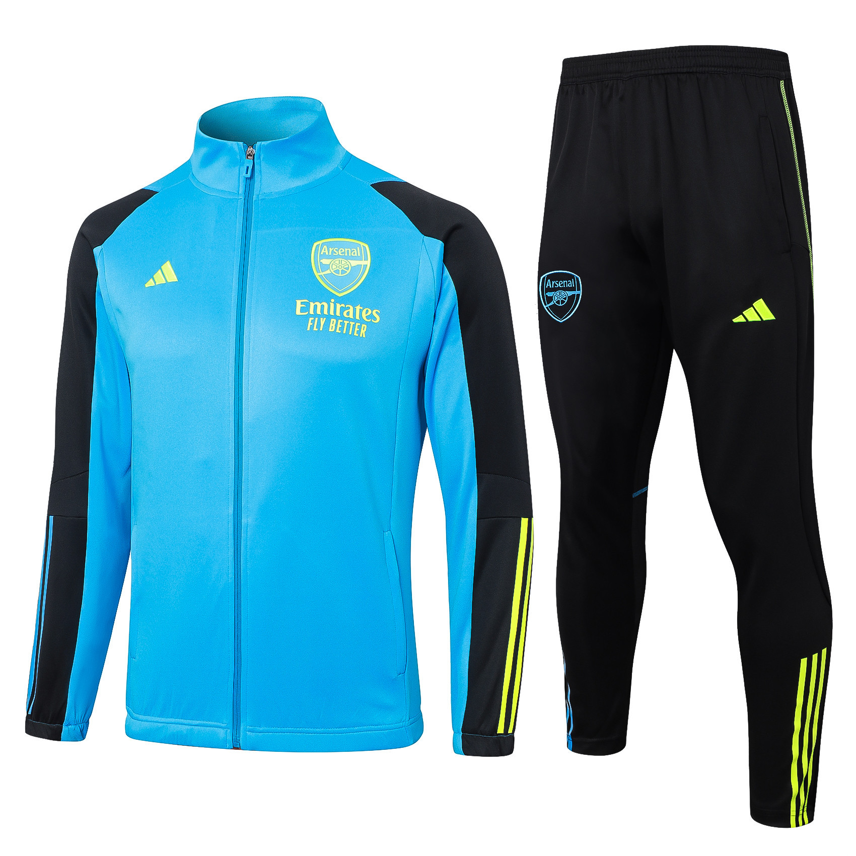 Arsenal Football Tracksuit/ Anthem Jacket 23/24 – Blue/Black