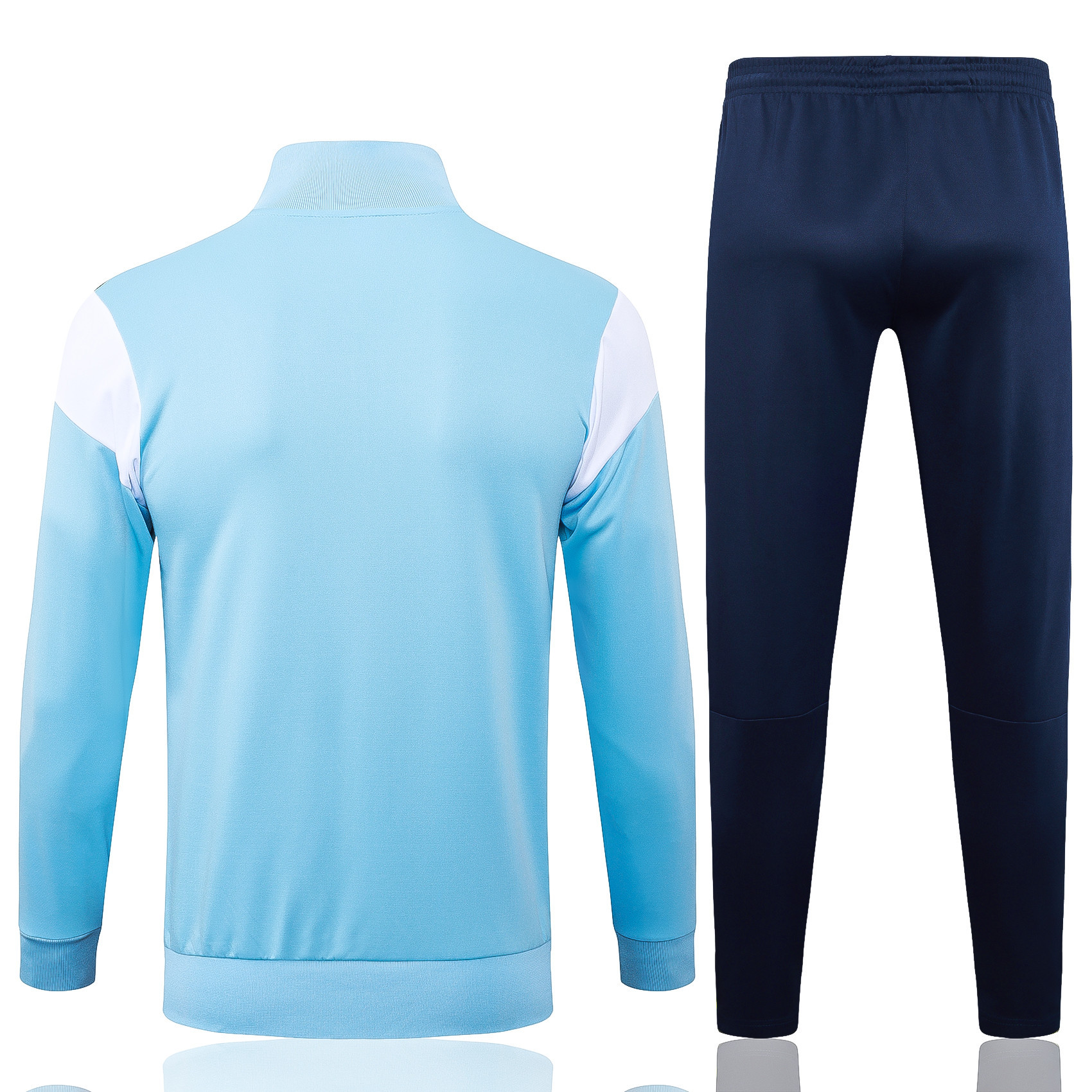 Manchester City Football Tracksuit/ Anthem Jacket 23/24 – Light Blue/Navy