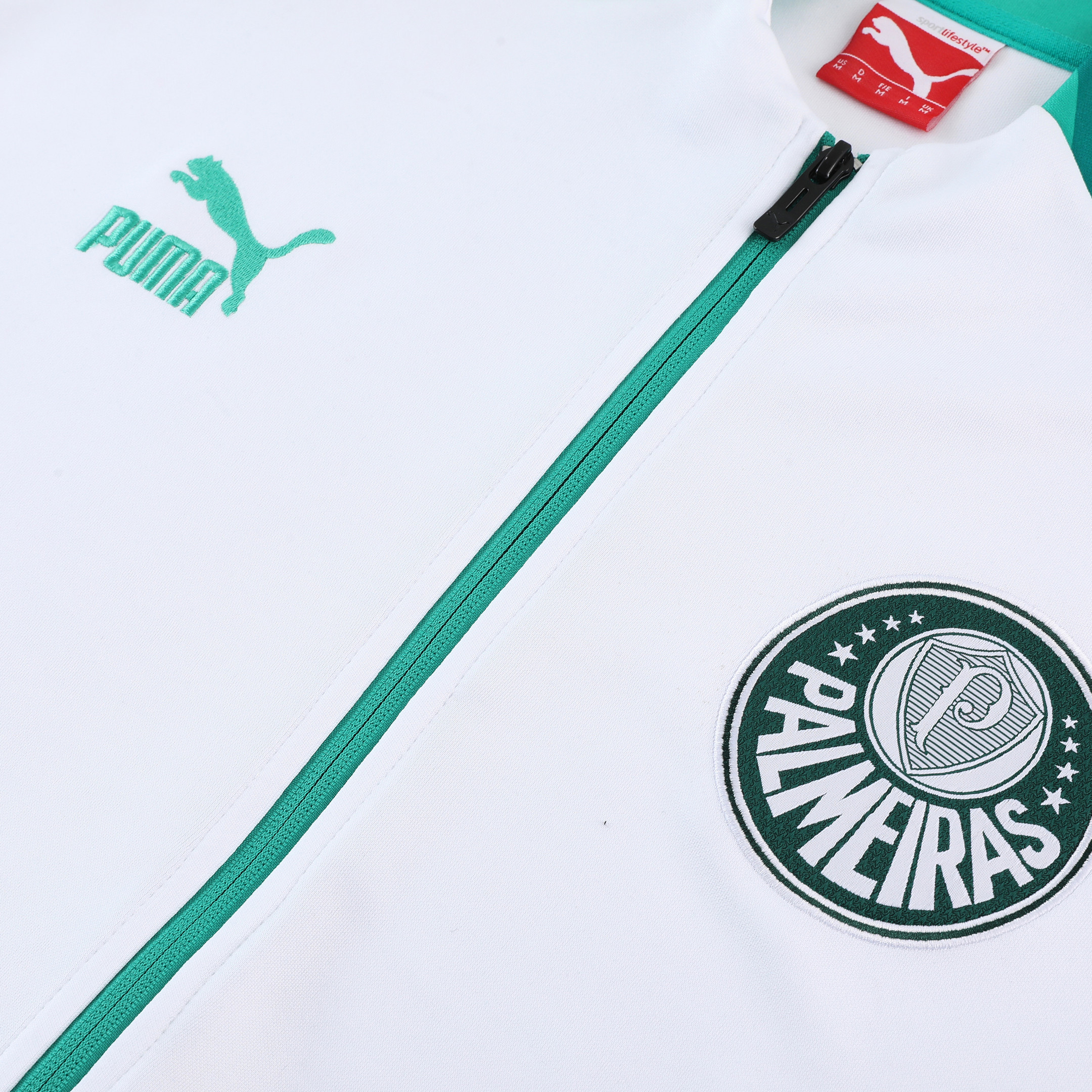 Palmeiras Football Tracksuit/ Anthem Jacket 23/24 – Green/White