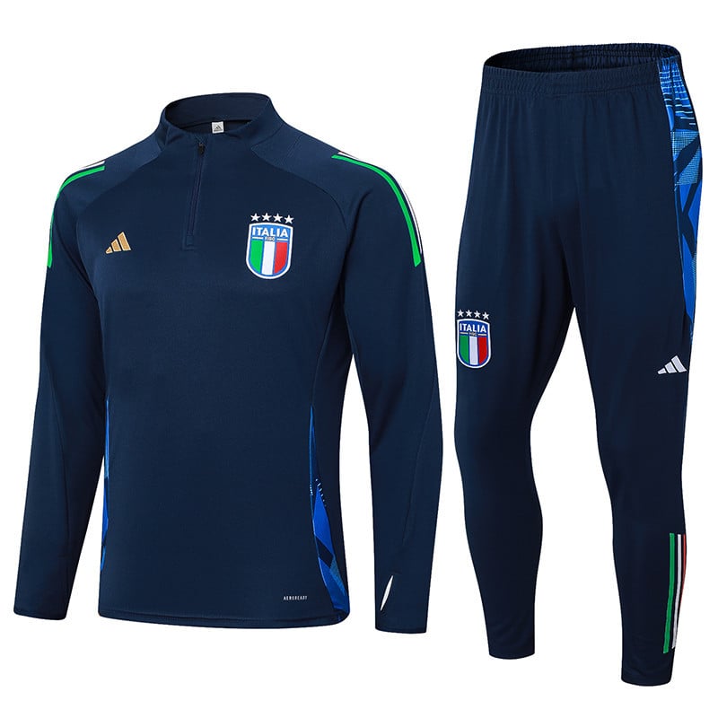 Italia National Team Training Top Set 24/25 – Dark Blue