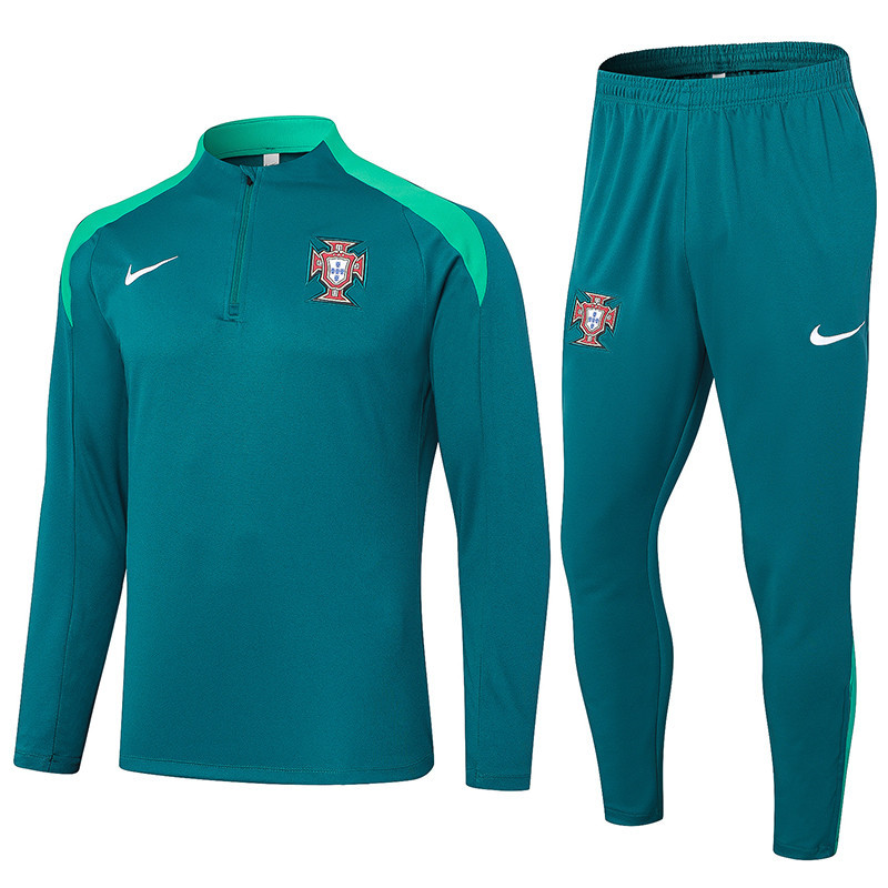 Portugal National Team Training Top Set 24/25 – Dark Green