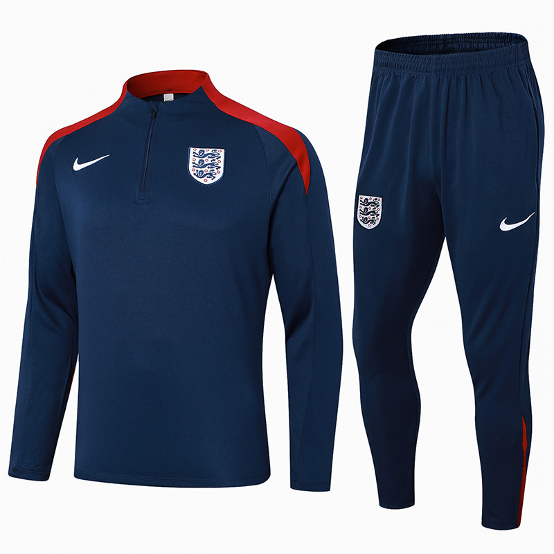 England National Team Training Top Set 24/25 – Navy/Red