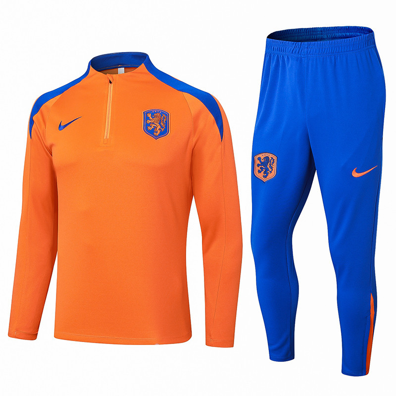 Netherlands National Team Training Top Set 24/25 – Orange/Royal