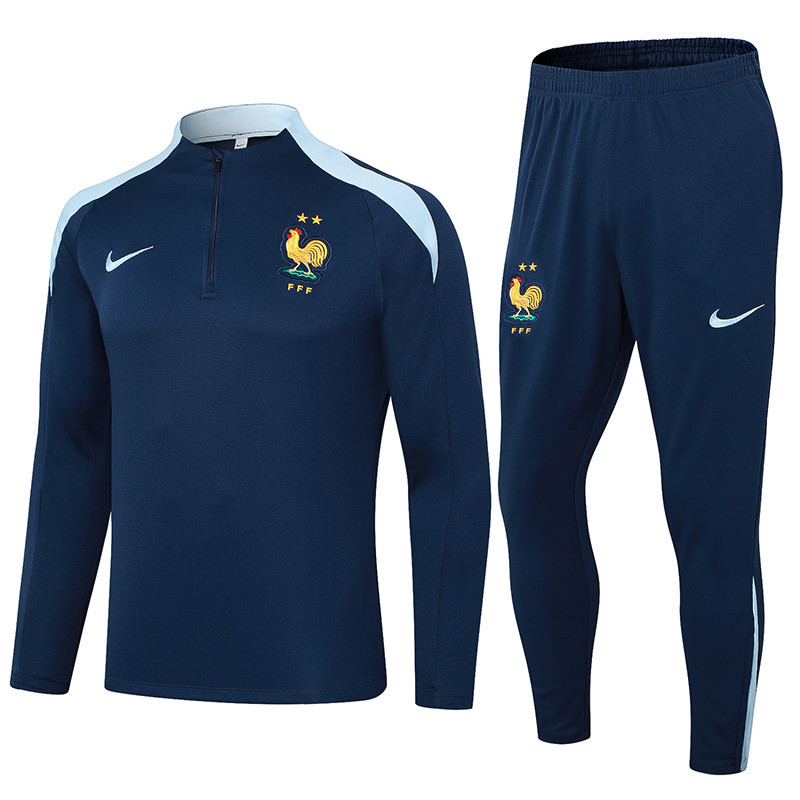 France National Team Training Top Set 24/25 – Navy