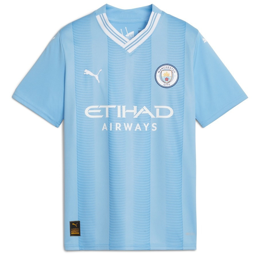 Bernardo Silva 20 Manchester City 2023/24 Home Jersey – Sky Blue
