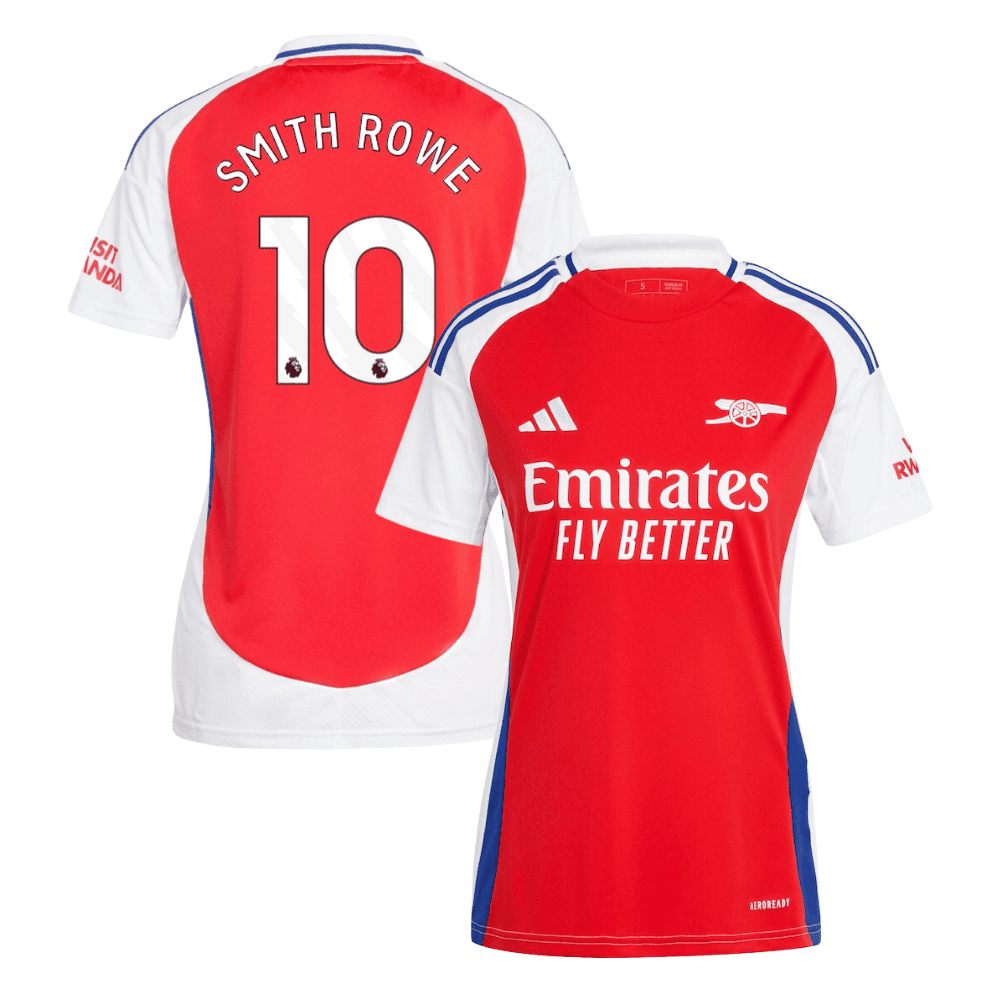 Emile Smith Rowe 10 Arsenal 2024/25 Home Women Jersey – Red