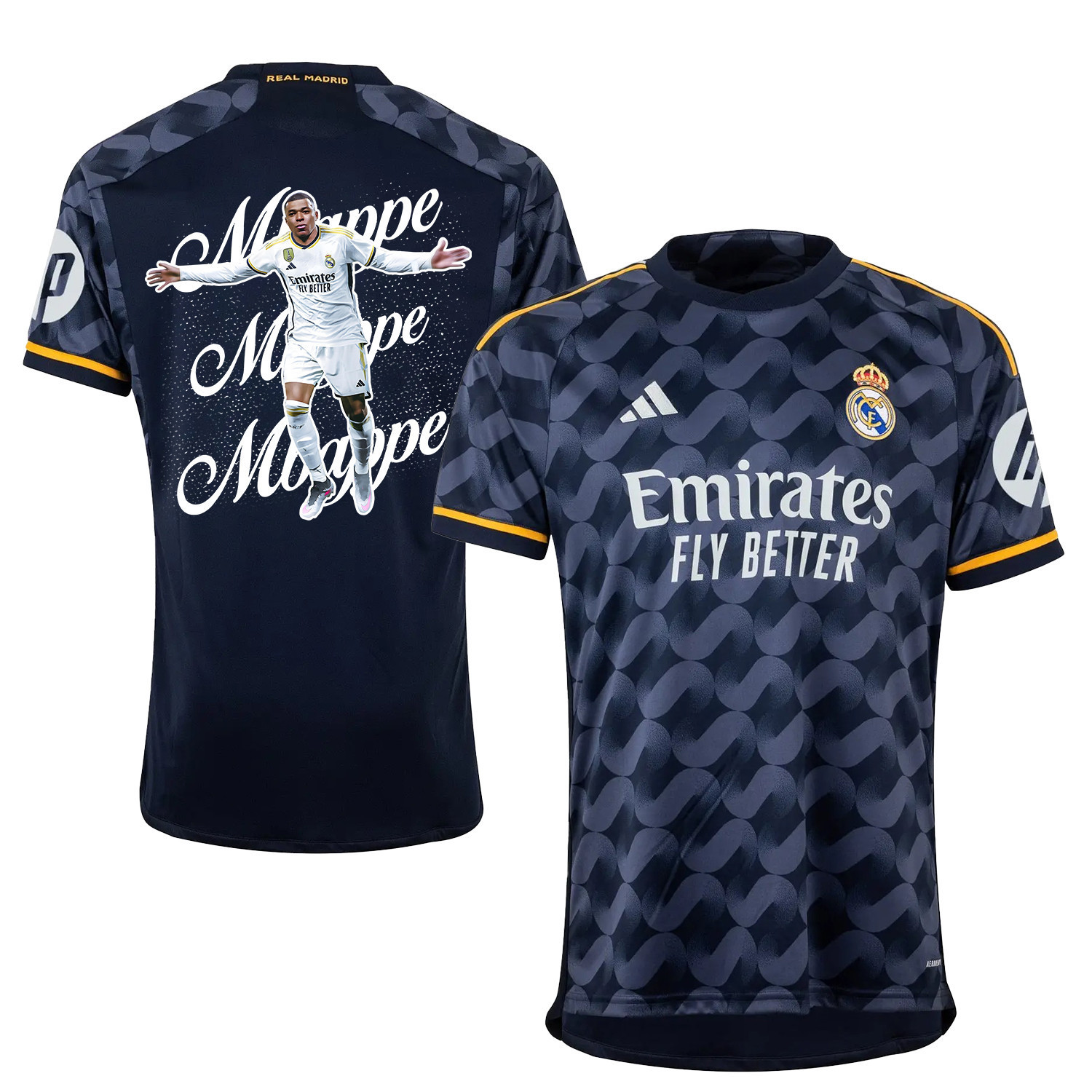 Kylian Mbapp 9 Real Madrid V1 Away Jersey – Men