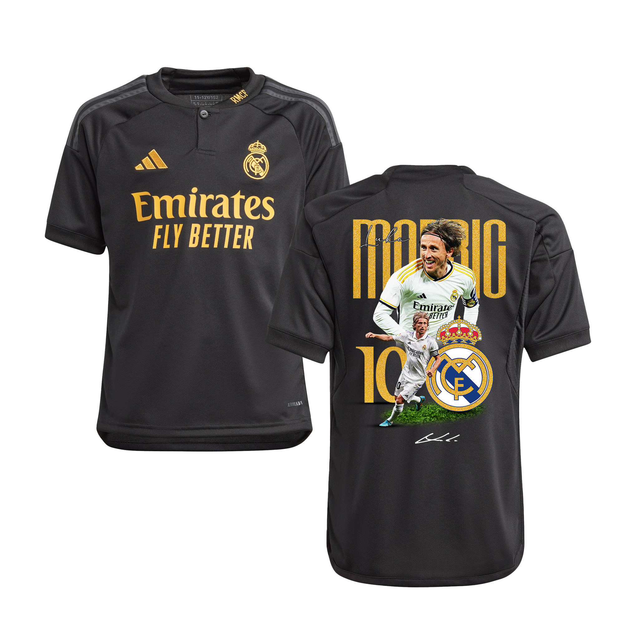 Luka Modric 10 Real Madrid 2023/24 Legacy Of A Legend Third YOUTH jersey