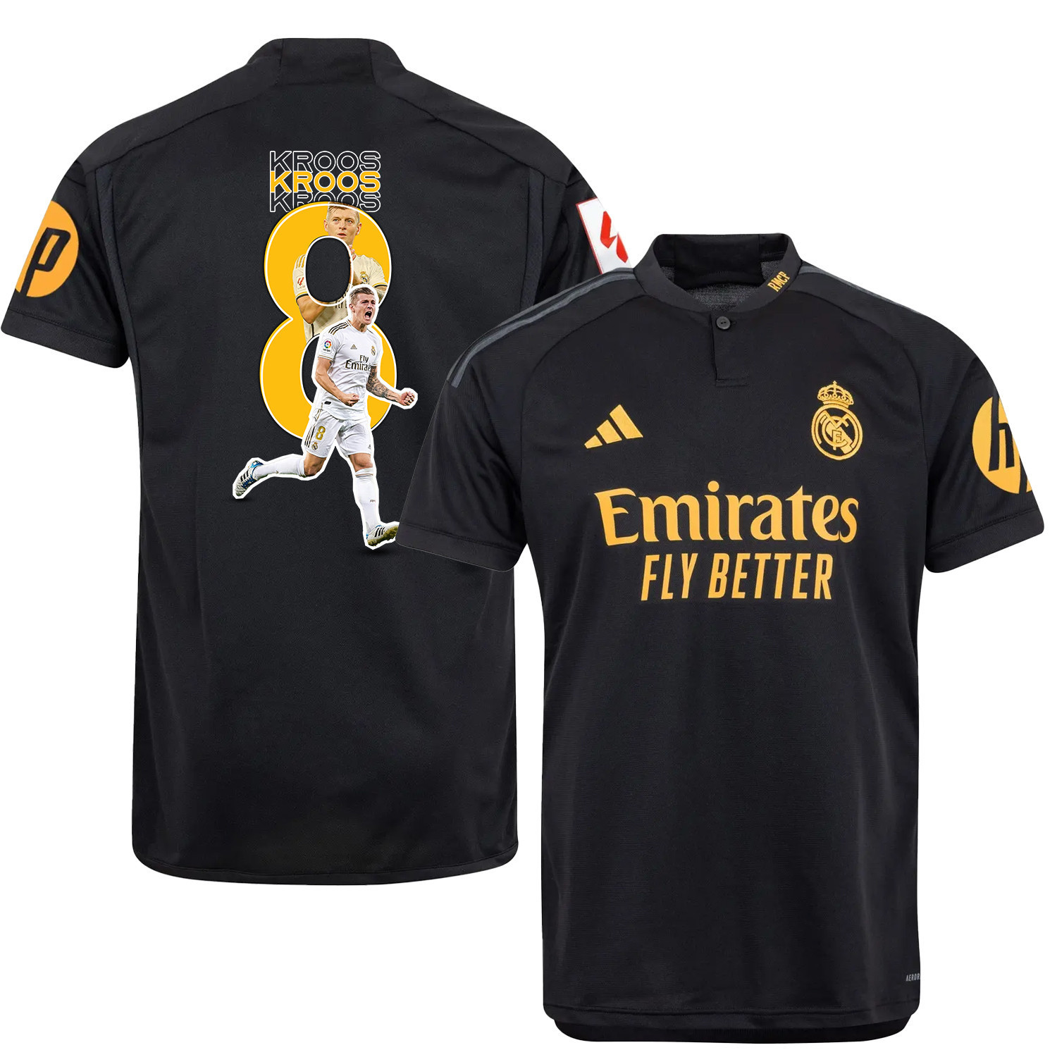 Toni Kroos 8 Real Madrid Art Design Third Jersey – Men