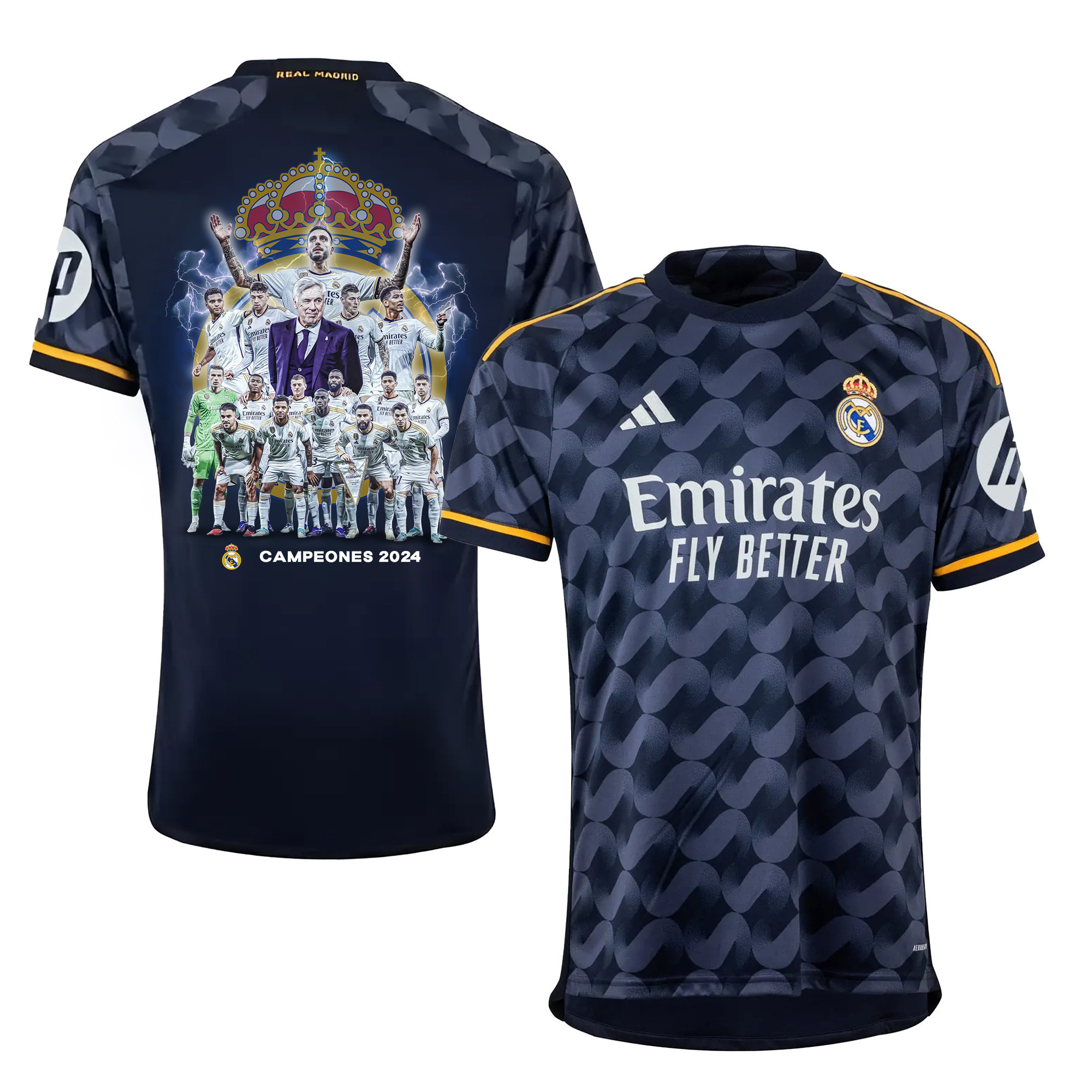 Champions Real Madrid Away Jersey – Men